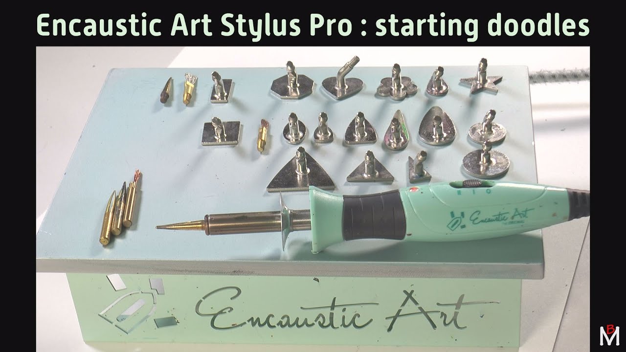 Encaustic Art hotplate & Stylus Pro fantasy