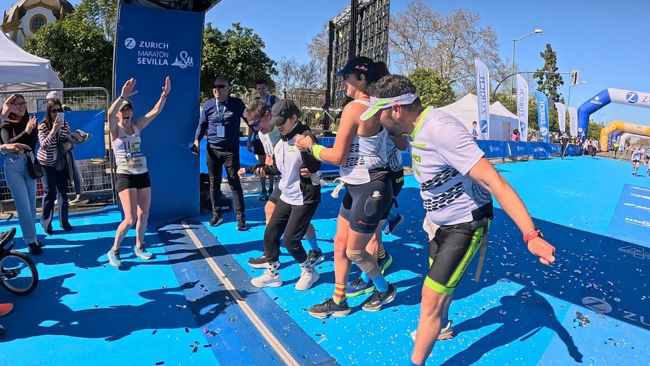 Zurich Maratón Sevilla 2025 | Carros de Fuego. Deporte adaptado a niños con diversidad funcional