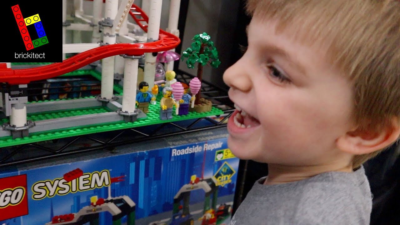 We Powered Our LEGO Roller Coaster (SO EASY!)