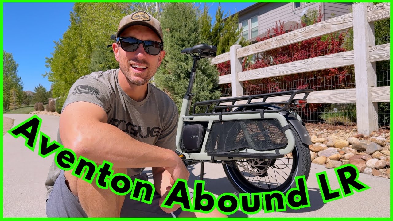 Aventon Abound LR: Ultimate Cargo E-Bike Review – Power, Space & Style!