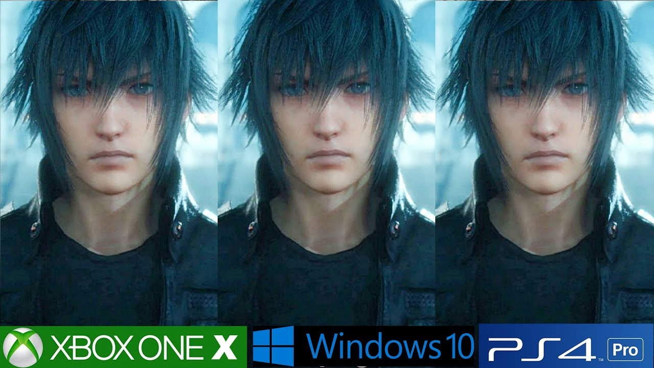 Final Fantasy 15 PC Analysis, PS4 Pro vs PC vs Xbox One X Graphics Comparison