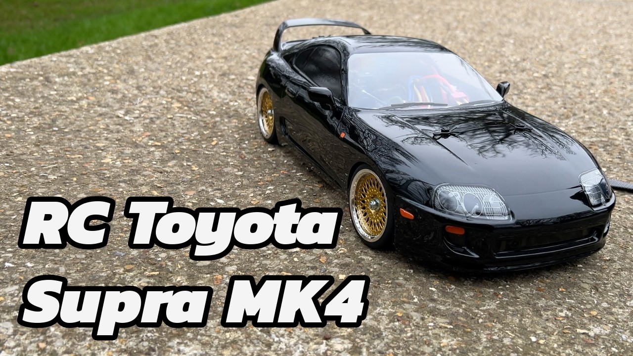 Радиоуправляемая машина Toyota Supra! Тамия БТ-01