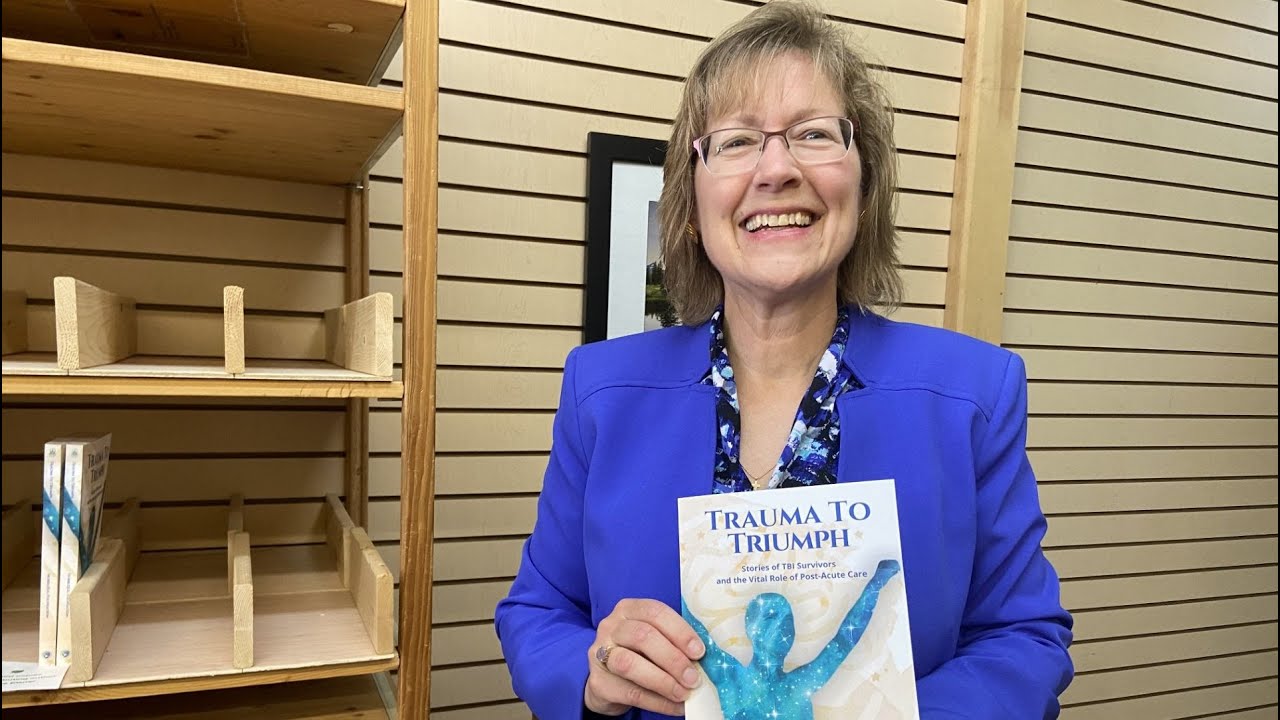 Traumatic brain injury survivor's story told in a new book
