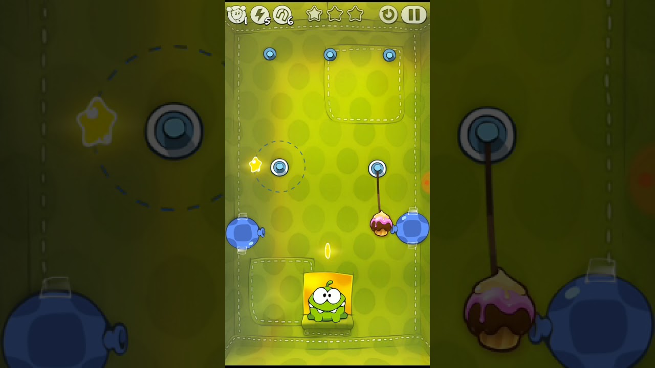 Cut the rope Level 2-24 Walkthrough