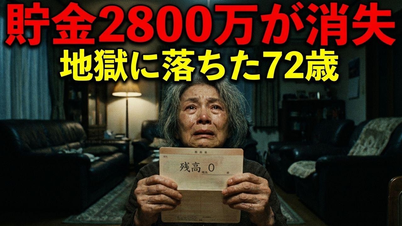 貯金2800万がゼロに。72歳独身女性を地獄へ突き落とした「甘い誘惑」の正体