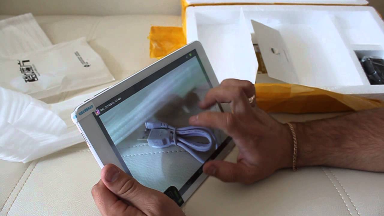 Cube U65GT TALK9X 3G - распаковка посылки