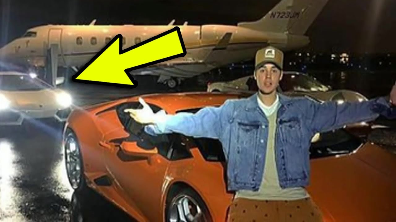 Justin Bieber's Cars Collection, Private Jet