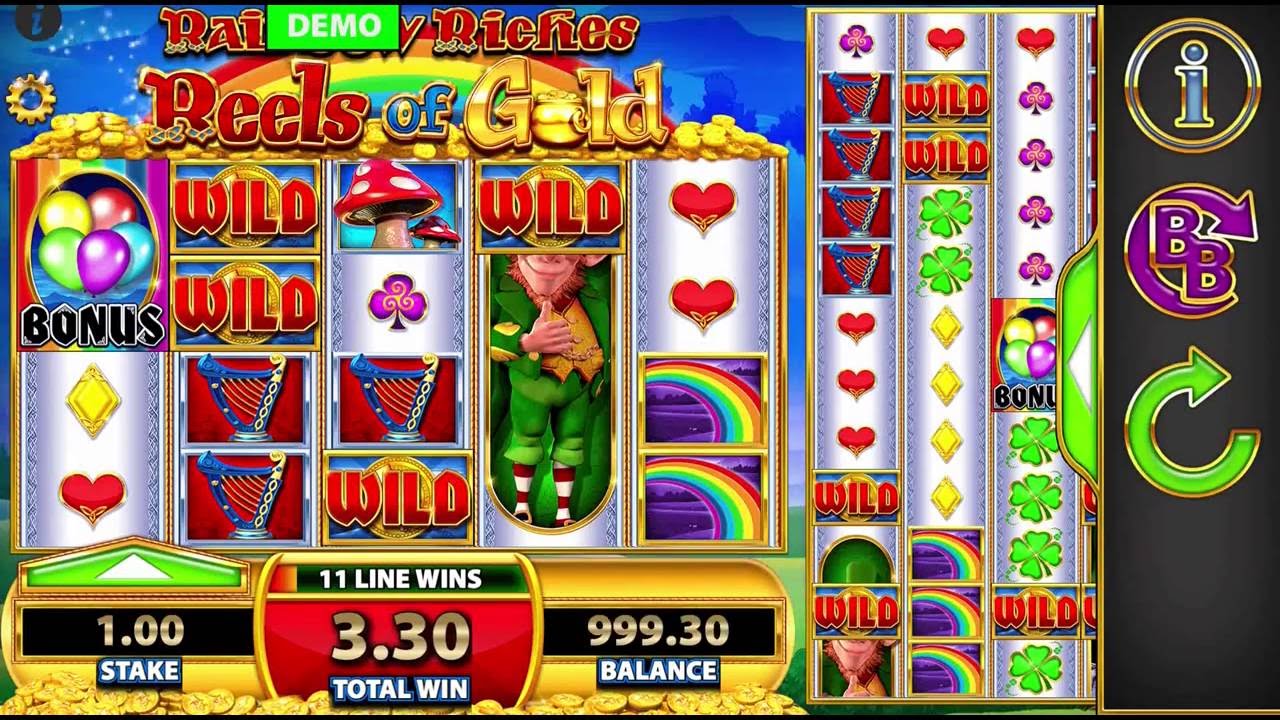 Barcrest Rainbow Riches Reels of Gold Slot Review: Big Wins, Jackpots, Bonus Rounds