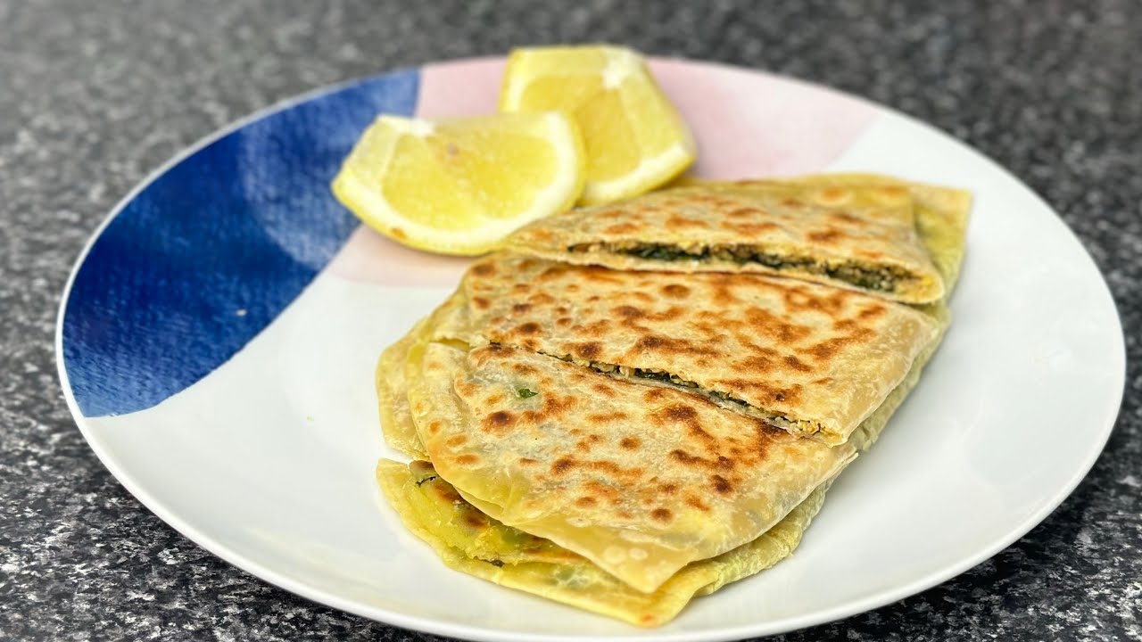 Chicken gozleme  | Traditional Turkish dish | TRY IT