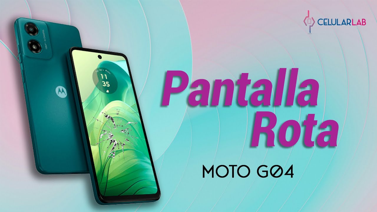 Cambio de visor Moto G04