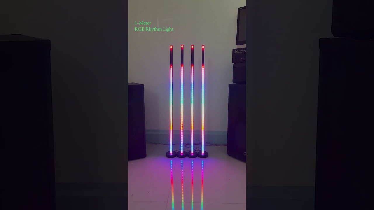 1 Meter RGB Rhythm Light Sound Activated Ambience for Every Corner!