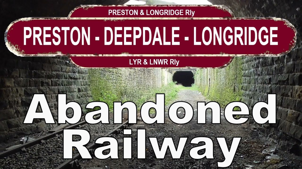 Preston to Longridge Branch. Mothballed Abandoned Railway. Deepdale Ribbleton Grimsargh Courtaulds