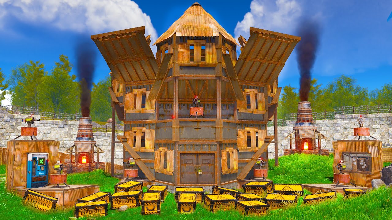 i built an armored solo fortress...