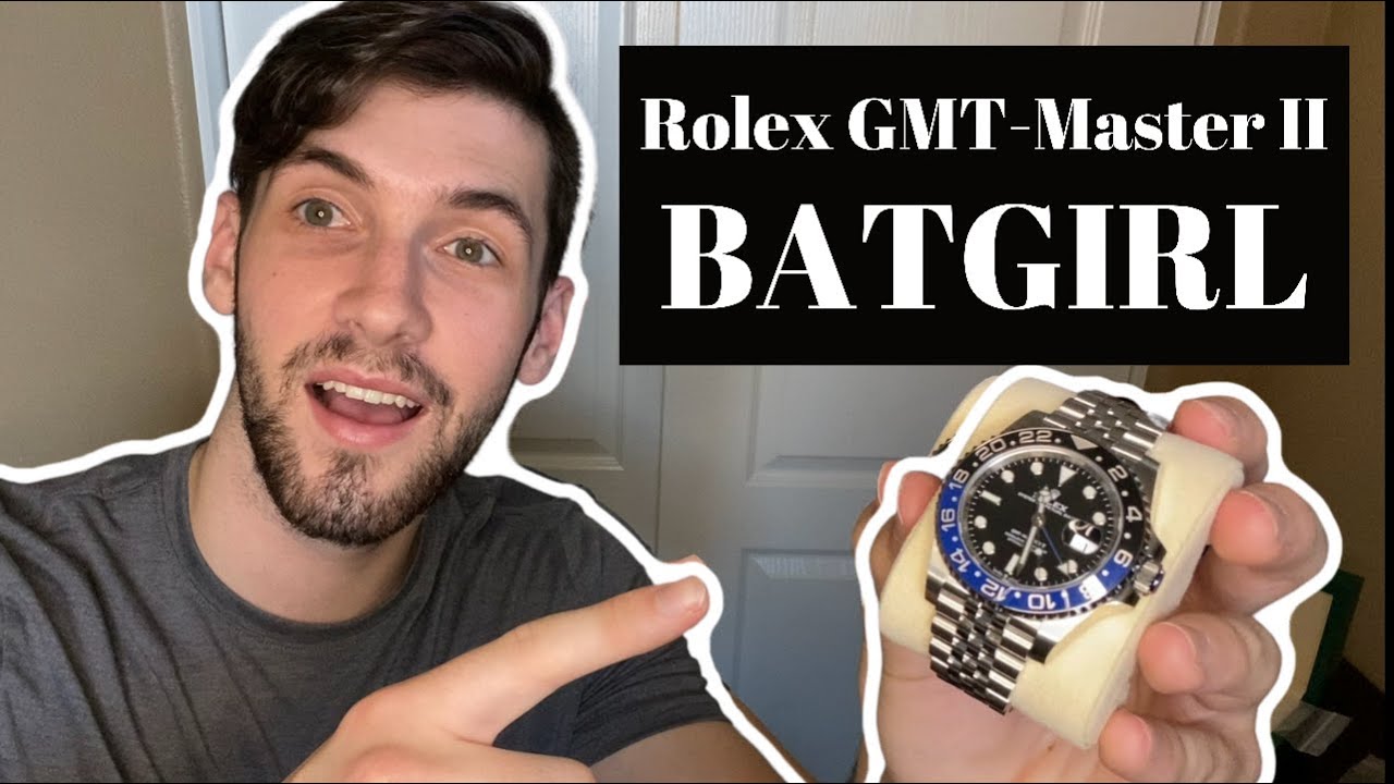 Rolex BATGIRL GMT-Master II 126710BLNR Review & Unboxing - Oyster Jubilee