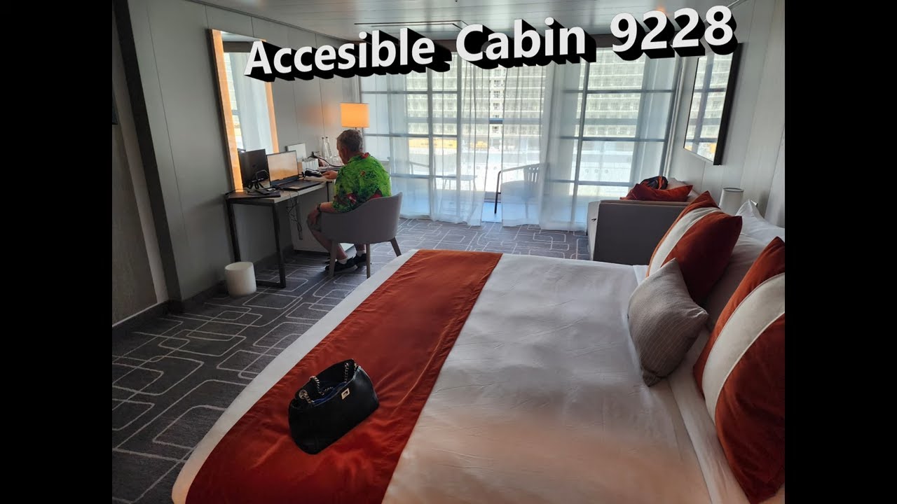 Celebrity Ascent Accessible Verandah 9228: In-Depth Cabin Tour