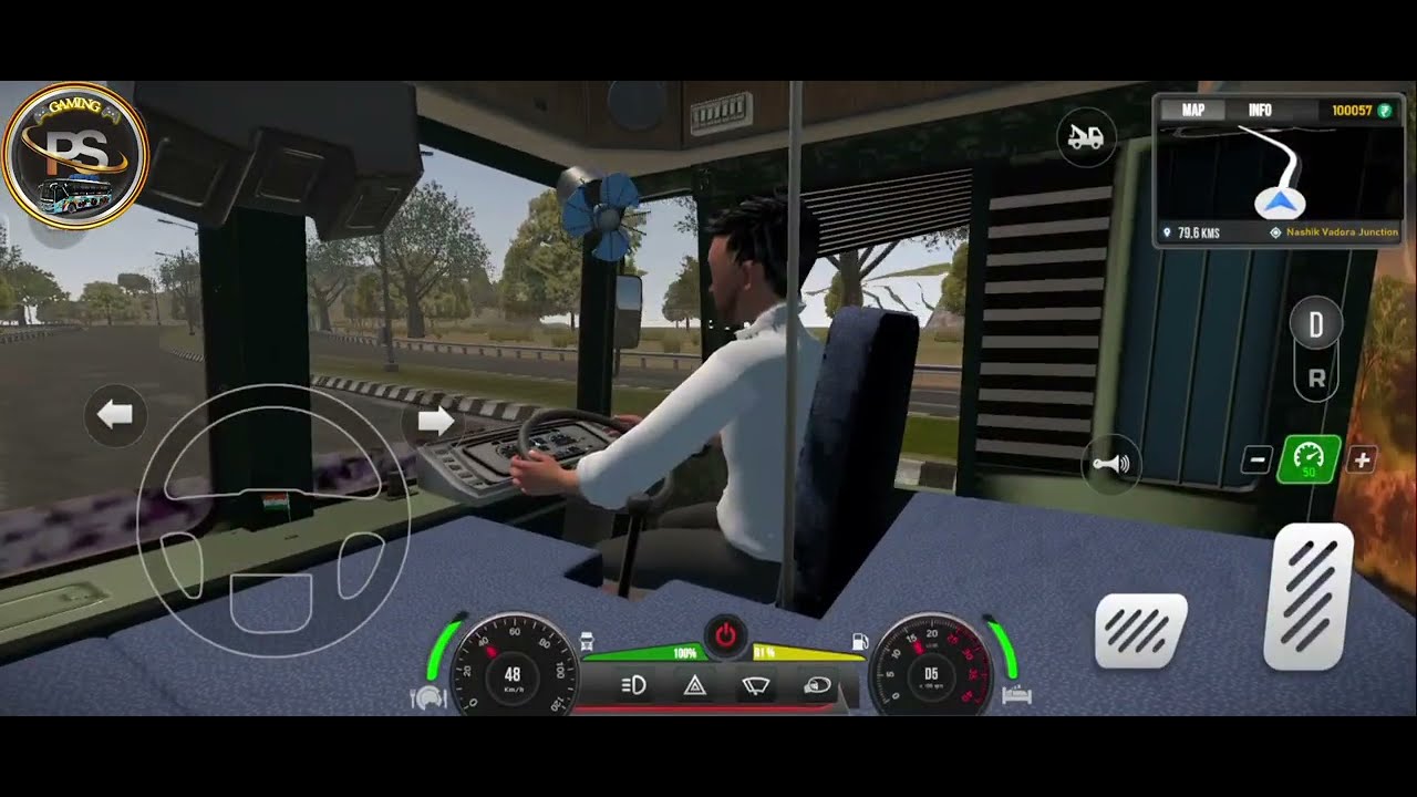 Truck Master Indian games play || Jamnagar to Vadodara long driving 