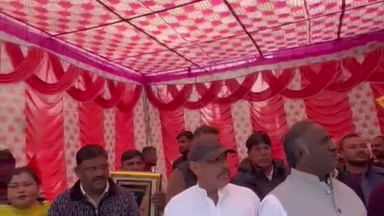 भगवान वाल्मिक शोभा यात्रा की ओर से गणतंत्र दिवस के अवसर पर धनास में संविधान दिवस मनाया,जुटी भारीभीड़