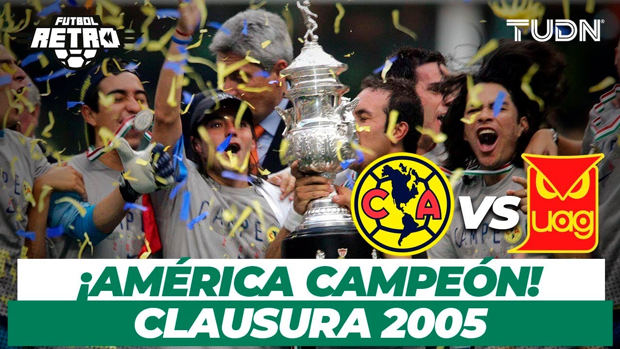 Futbol Retro: ¡Goleada! ¡América es CAMPEÓN! | América vs Tecos - Final 2005 | TUDN