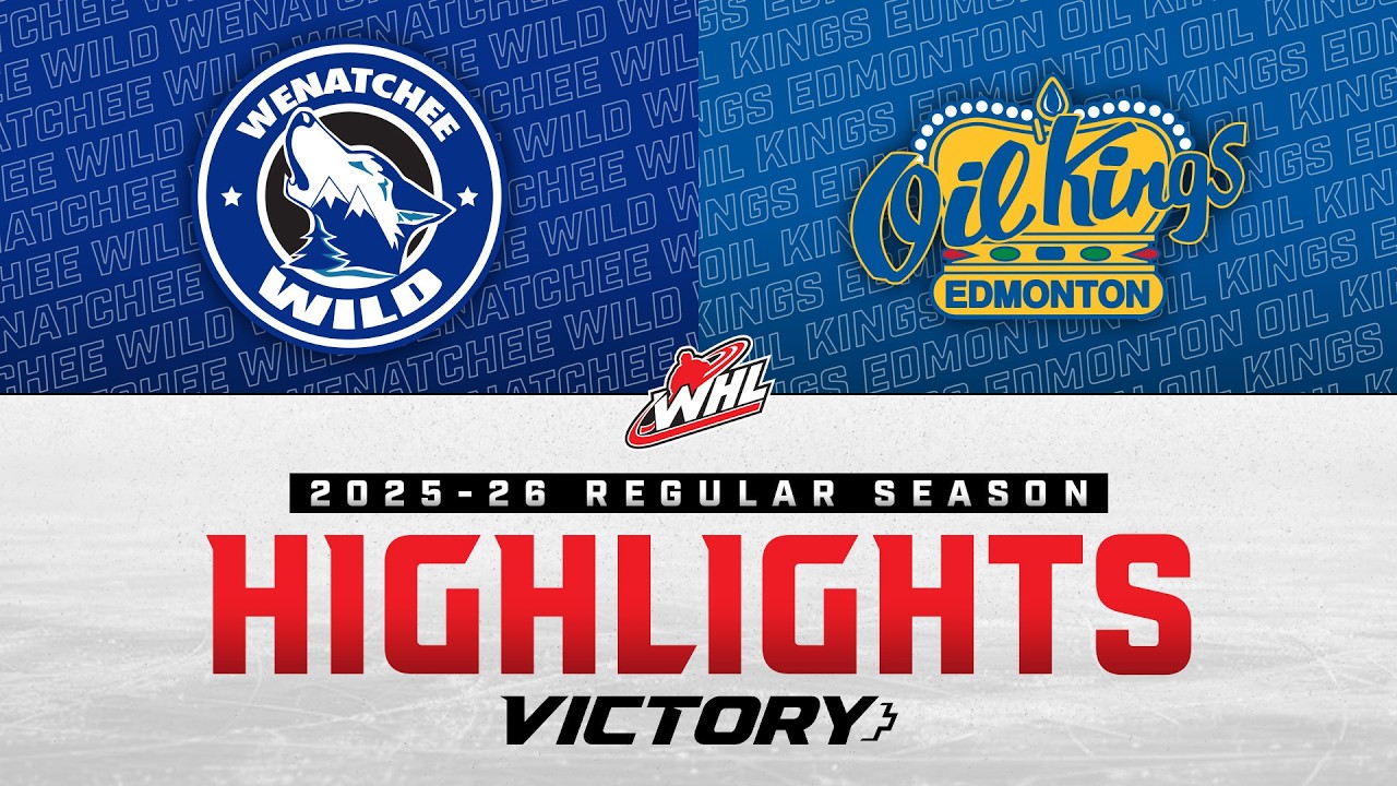 Wenatchee Wild kontra Edmonton Oil Kings 03/11 | Najważniejsze momenty WHL 2025-26