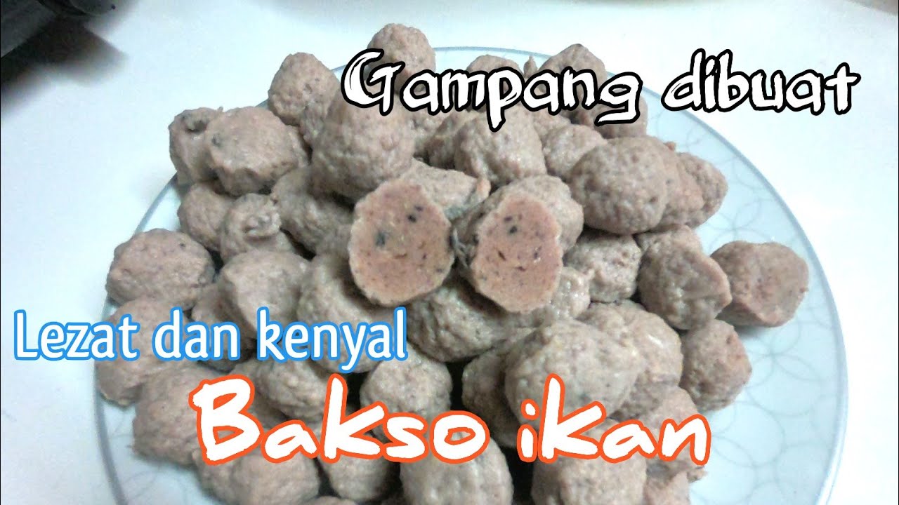 Resep Bakso ikan Tongkol, lezat dan kenyal