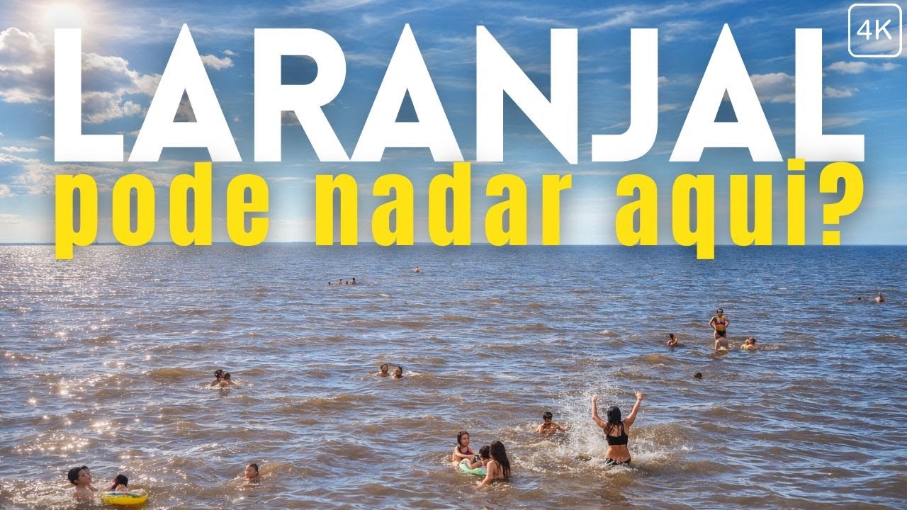 🔥 LARANJAL: Pode nadar AQUI? | A parte sul da Lagoa dos Patos que divide opiniões