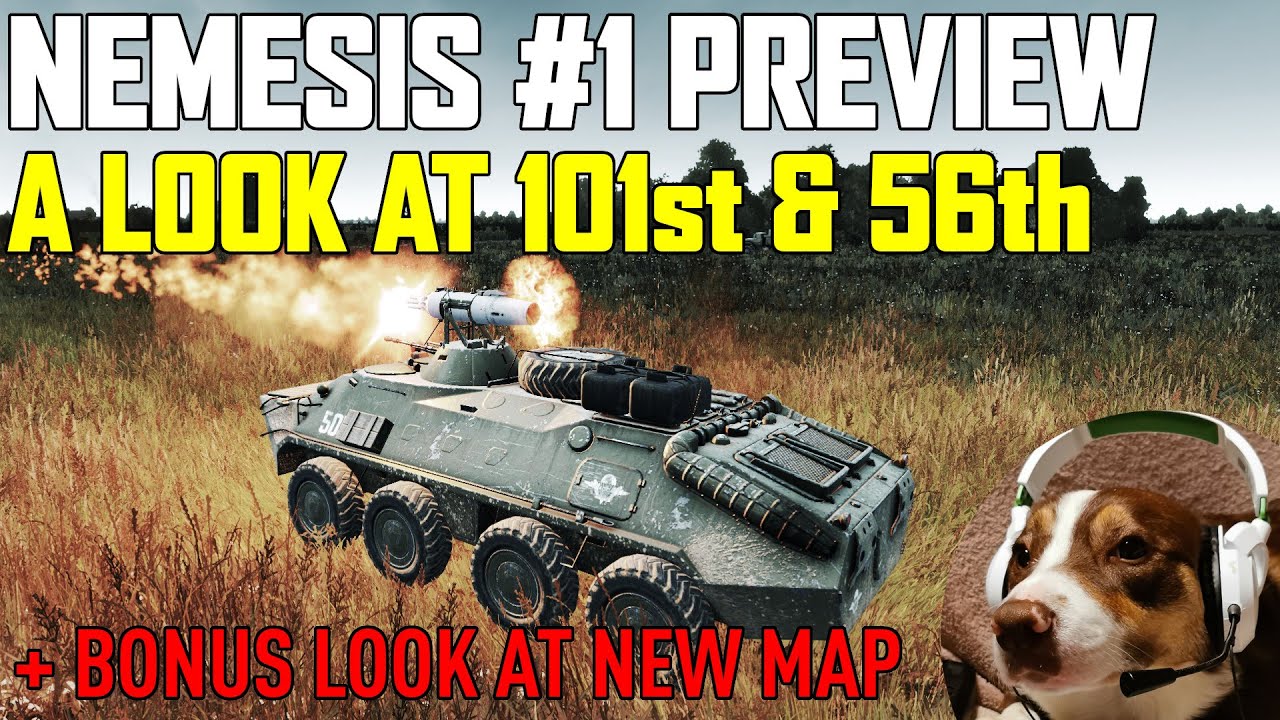 Nemesis #1 Preview - A Look at the 101st, 56th and a bonus the new map Urban Frontline - WARNO