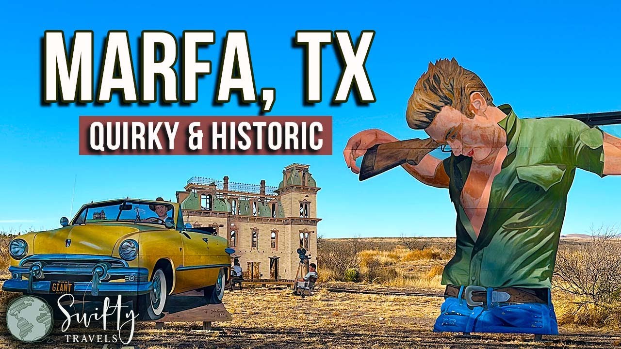 One Night in Marfa, Texas | James Dean's Historic Hotel & Marfa Mystery Lights