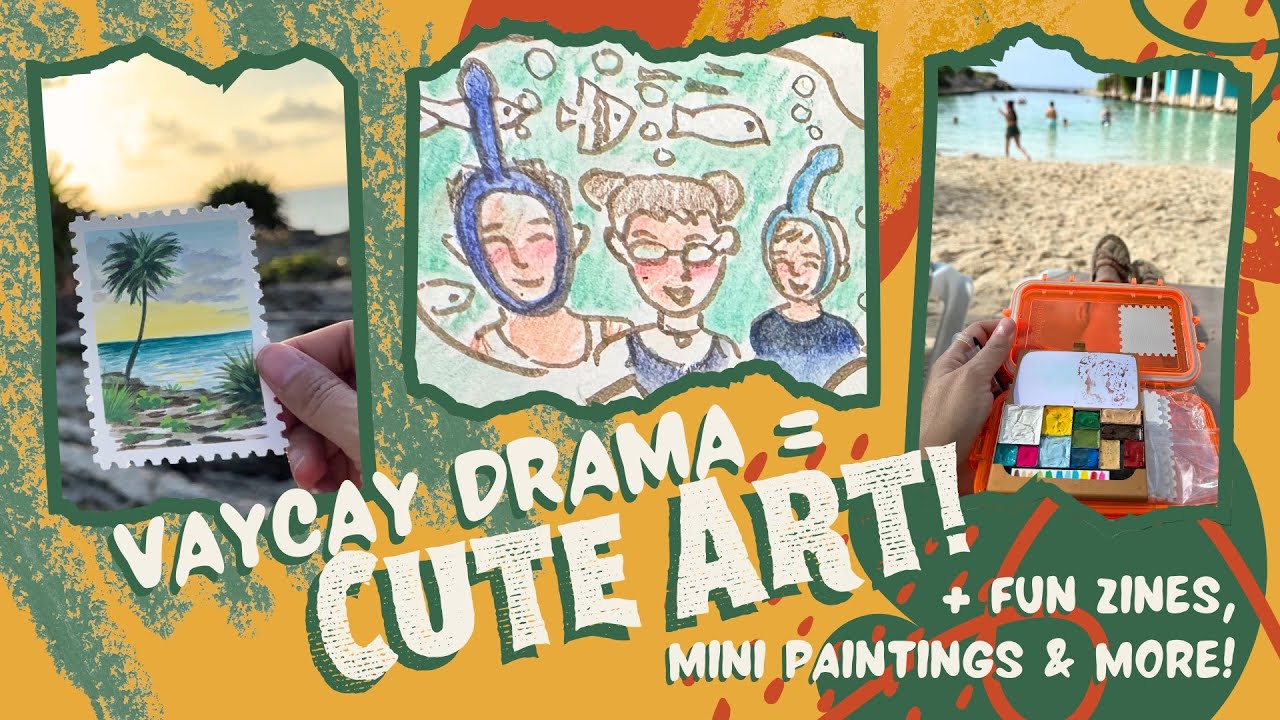Vaycay Was a Mess, But at Least I Made Cute Art! 
