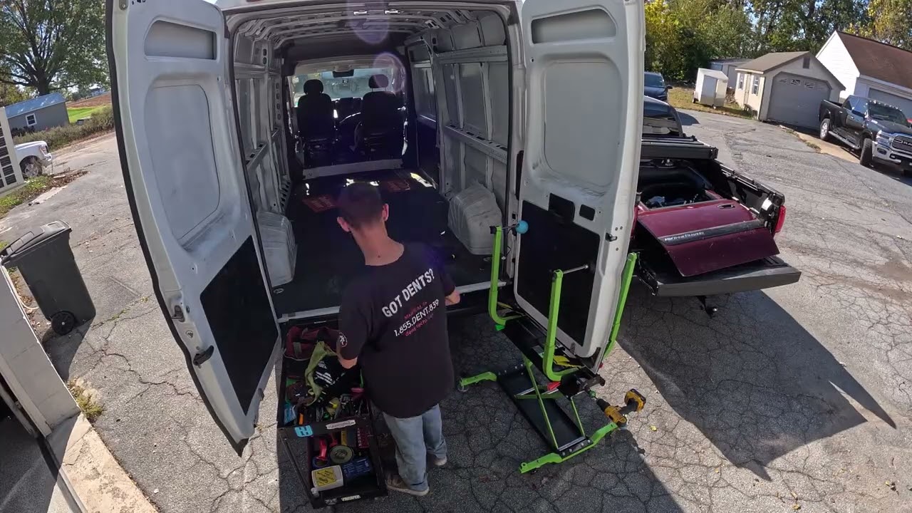 KaddyKat™ In The Bay: Q&A Series #1 – Can It Handle Oversized Transit Van Doors?