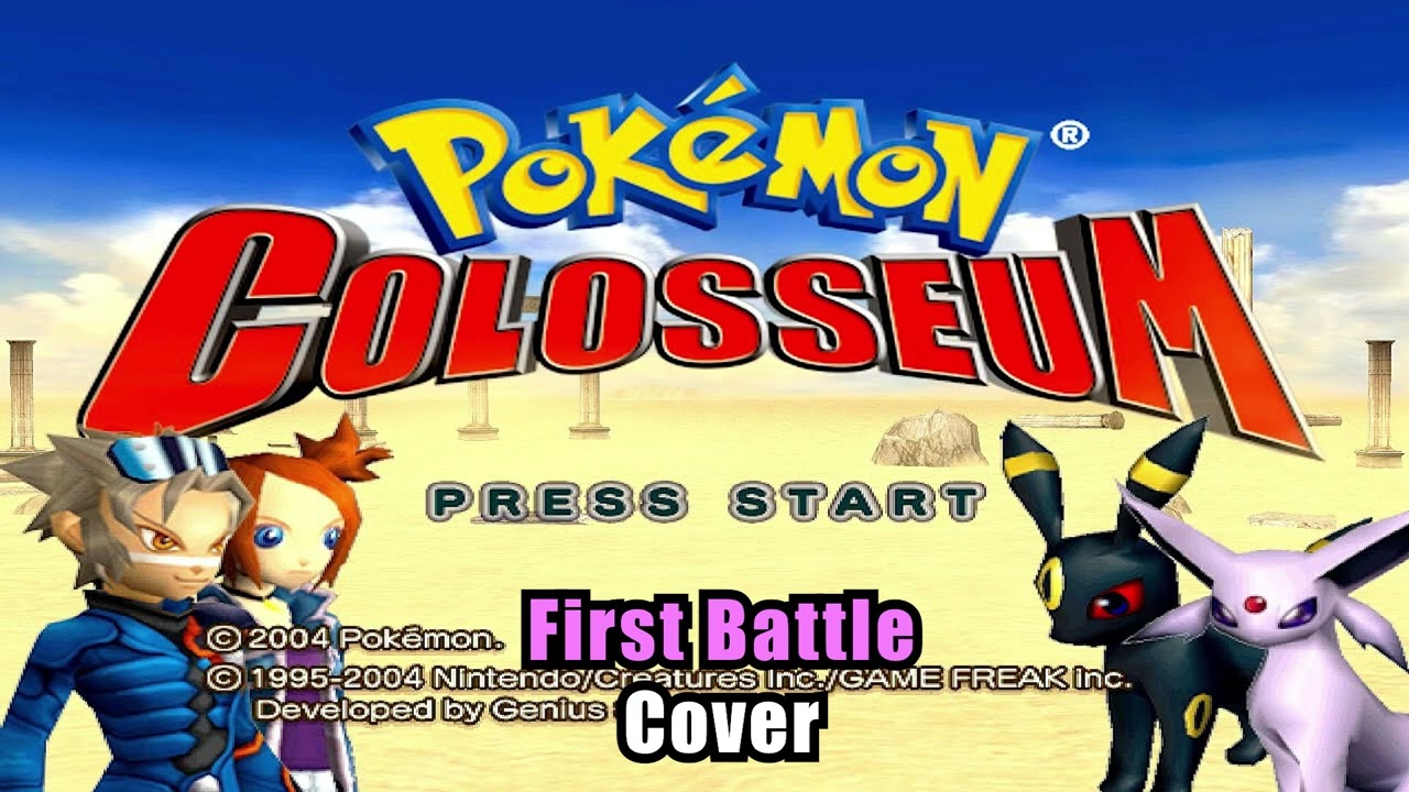Pokémon Colosseum: 'First Battle' Cover