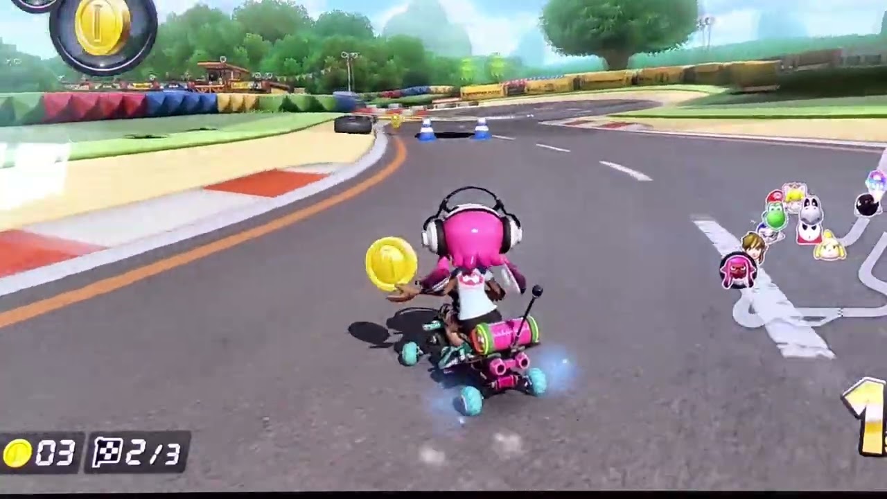 7th episode of Mariokart deluxe8!