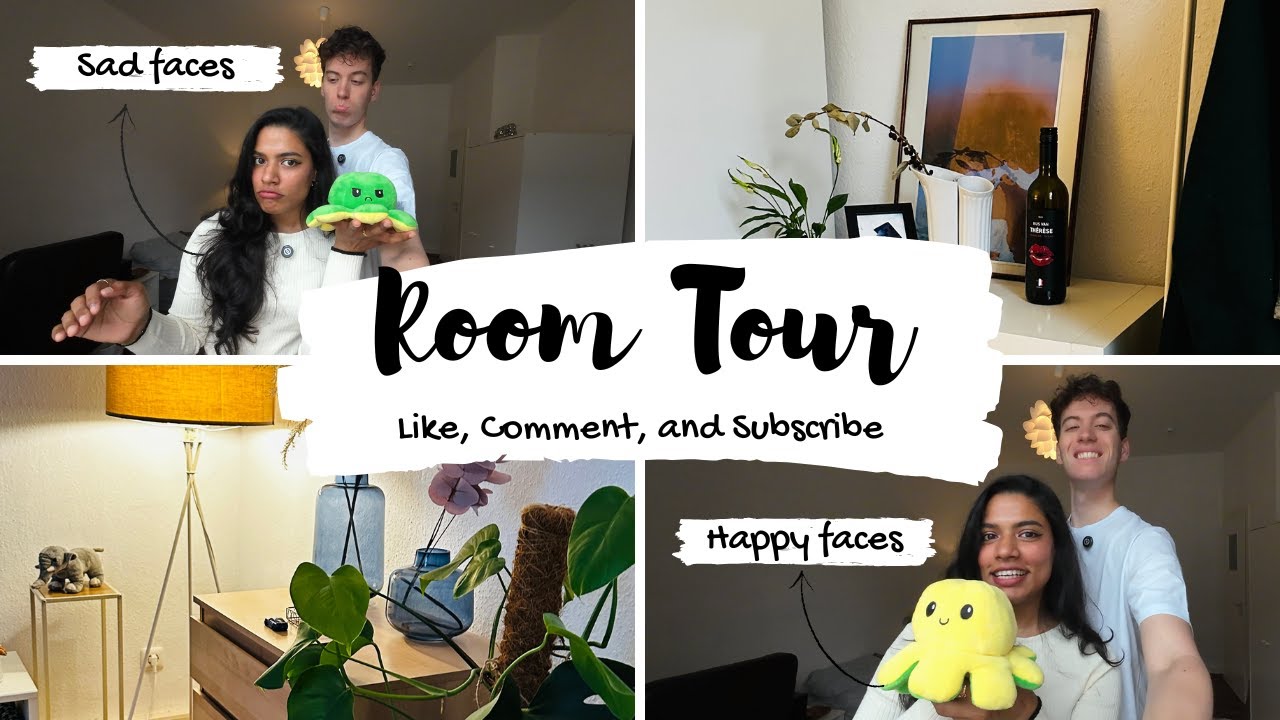 എന്റെ ജർമനിയിലെ റൂം ടൂർ കണ്ടാലോ ?😍 |GERMAN STUDENT APARTMNET TOUR 😍😁