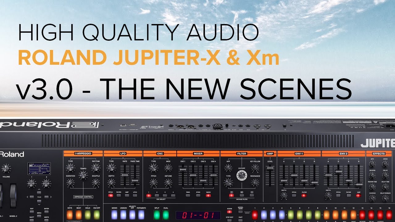 Jupiter-X v3.0 update - all the new scenes