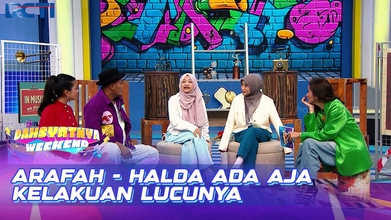JAWAB JUJUR! Halda Marah Sama Arafah Gara-Gara Ini! | DAHSYATNYA WEEKEND 2025