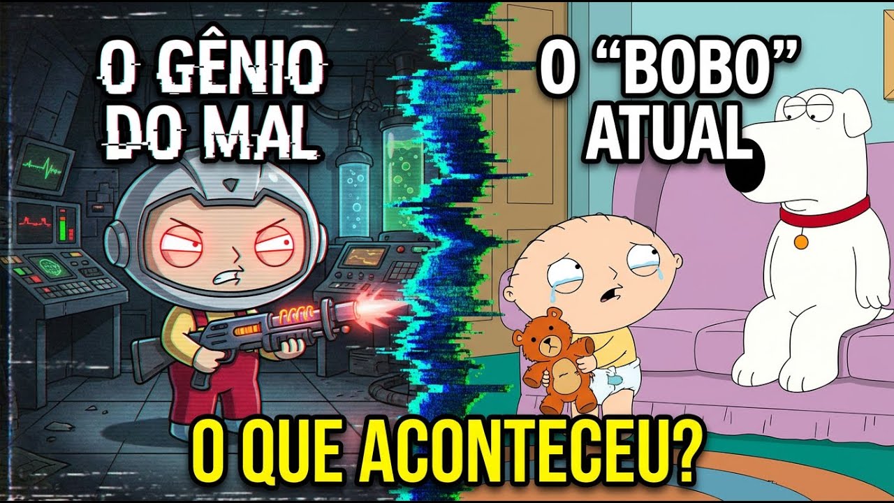 O Verdadeiro Motivo do Stewie Griffin ter parado de MATAR (Não é o que parece)