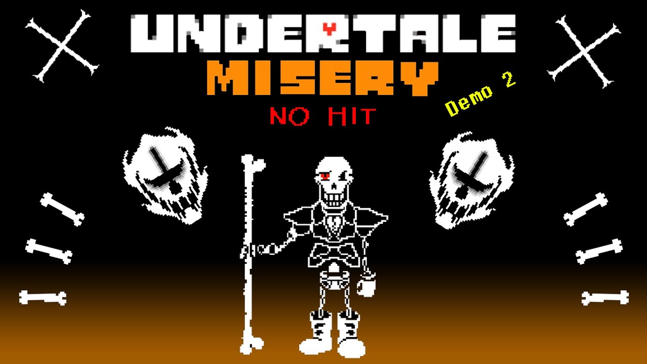 {No Hit} Undertale: Misery - Papyrus Battle Update! (Undertale Fangame)