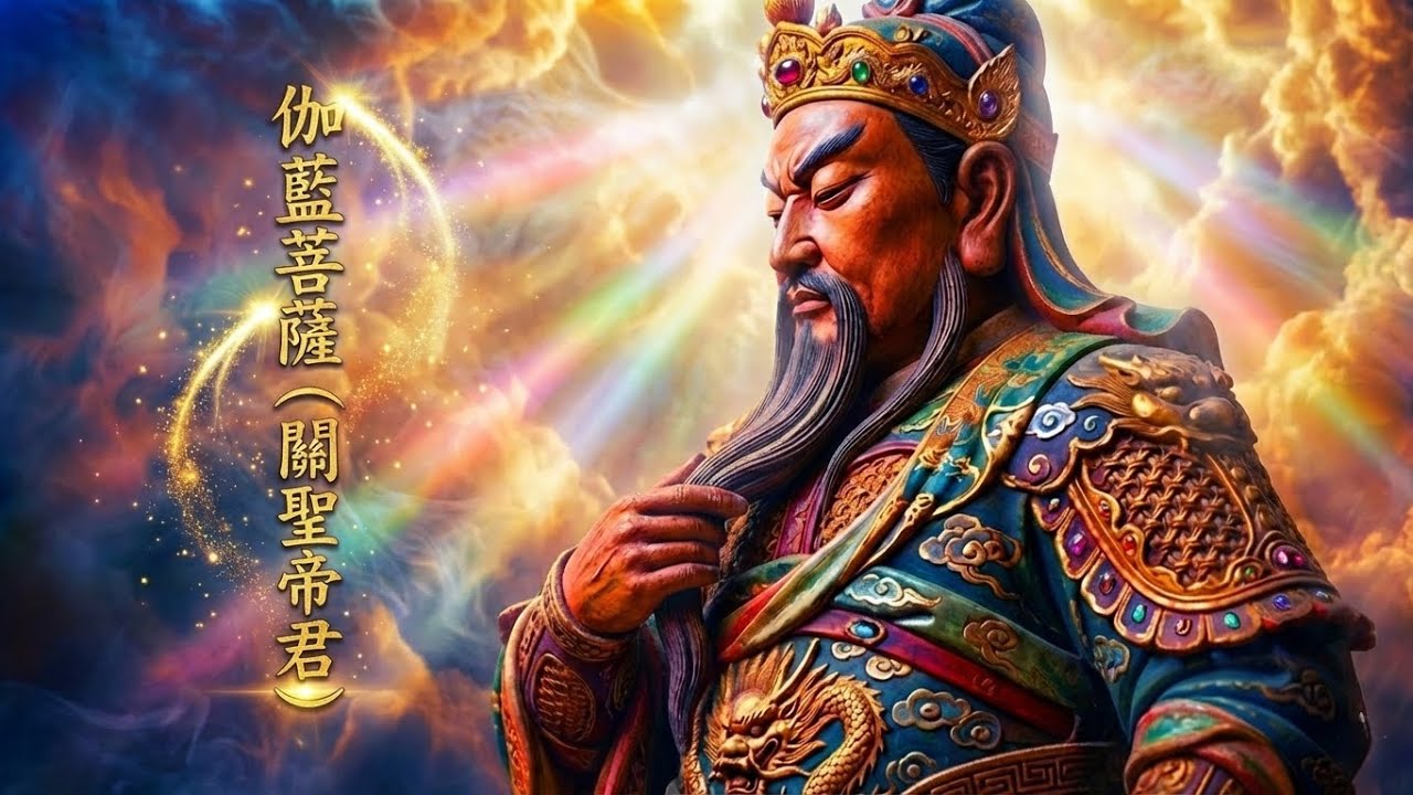 【伽藍菩薩】關聖帝君 | 🚩 威震虛空，永鎮法門：史詩級佛教護法神讚歌