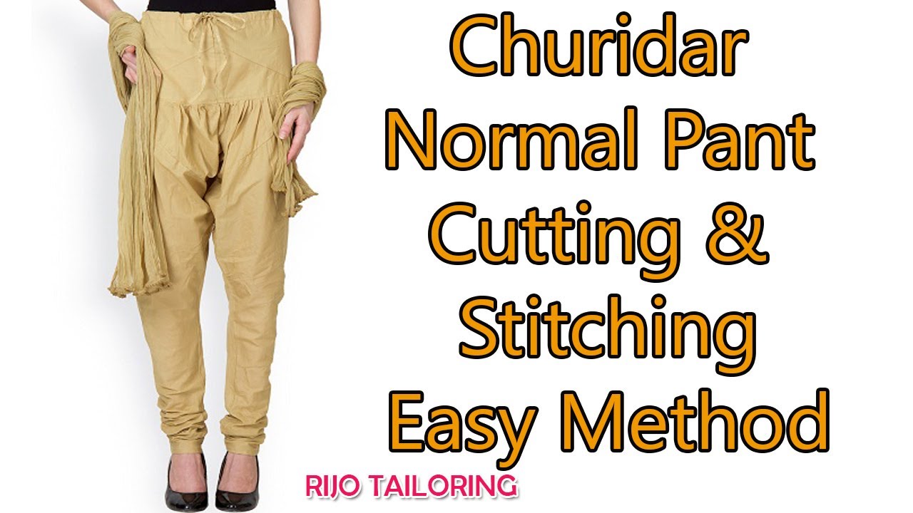 churidar normal pant cutting and stitching in tamil | normal pant step by step detailed explanation