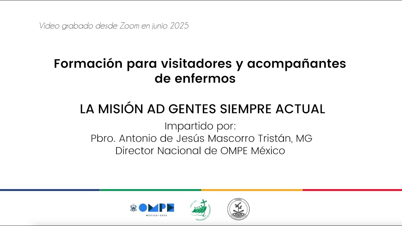 LA MISIÓN AD GENTES SIEMPRE ACTUAL