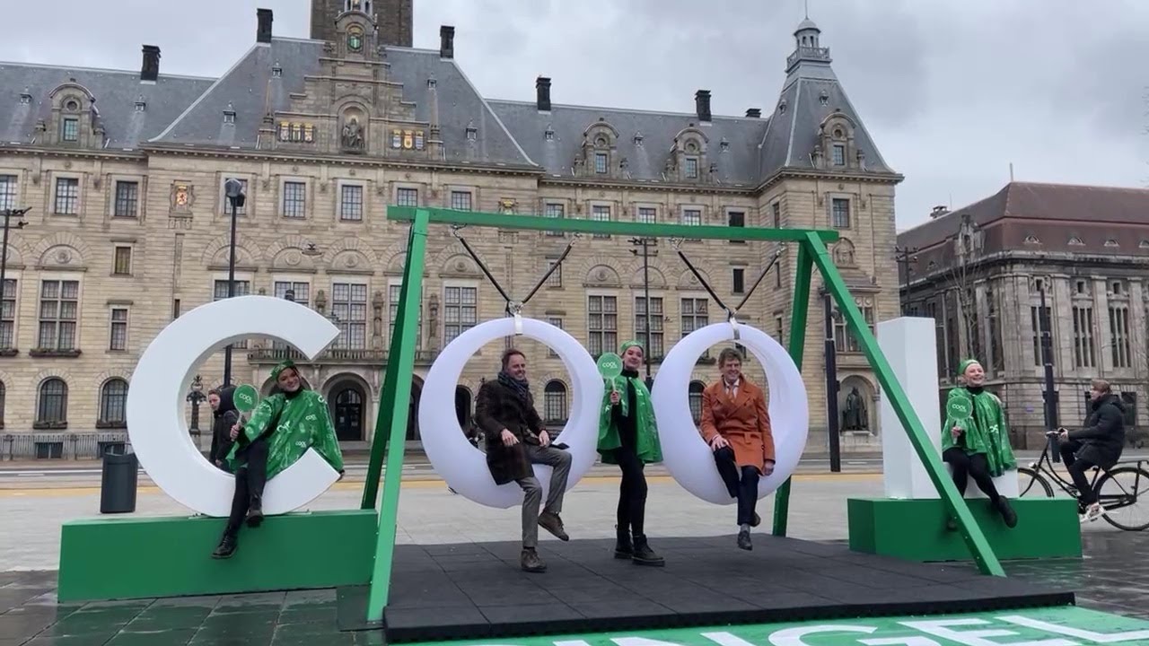 LIVE bij de opening van de hernieuwde Coolsingel
