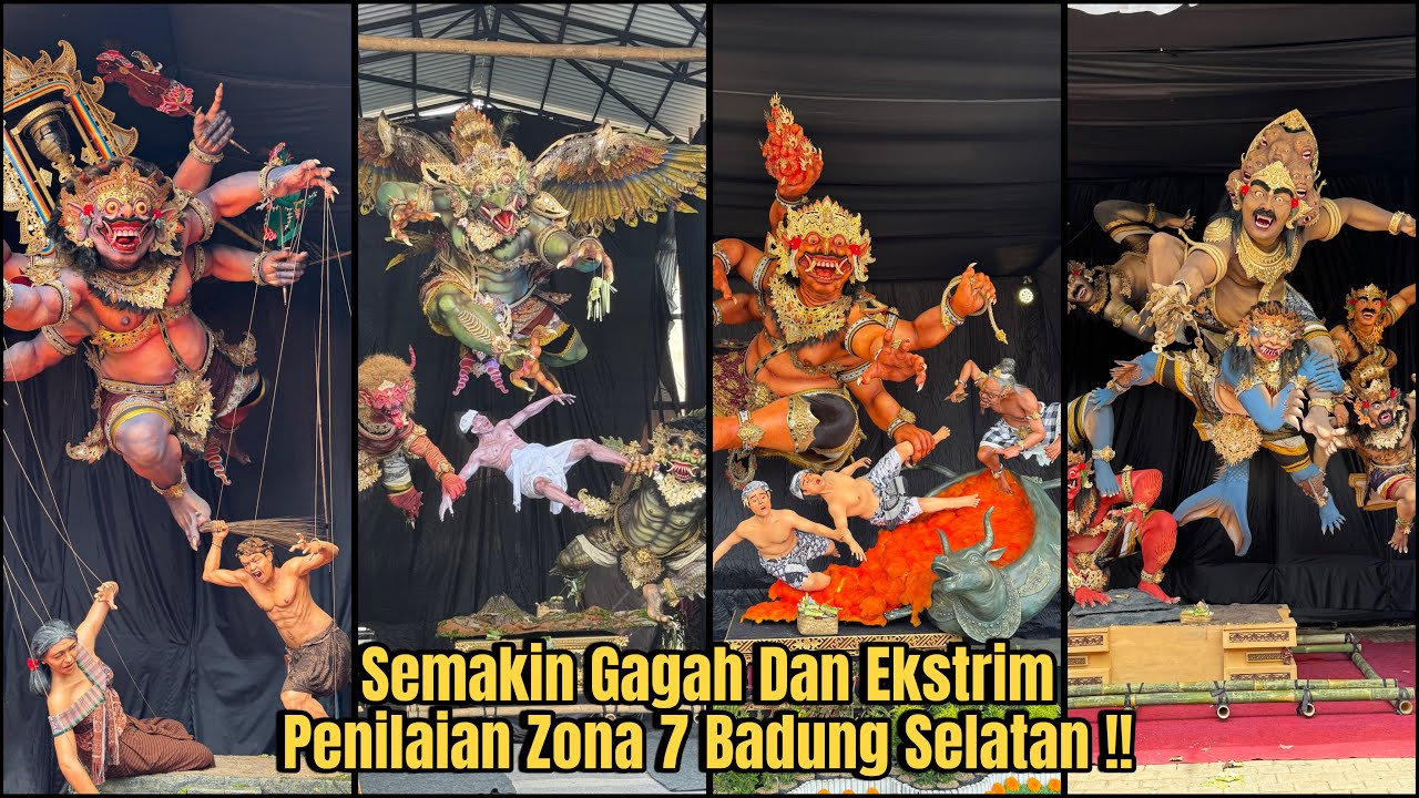 Juri Semakin Pusing !! Full Penilaian Ogoh Ogoh Badung Zona 7 Hari Kedua 
