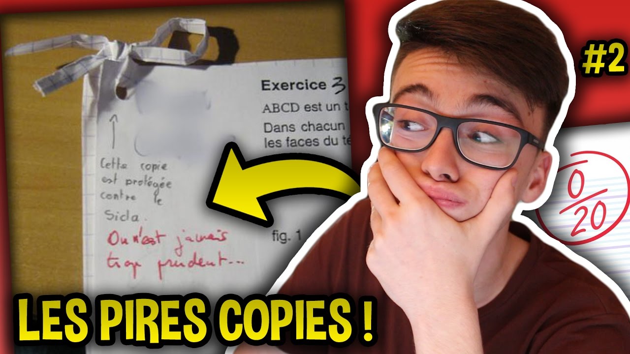 LES PIRES COPIES D'&Eacute;L&Egrave;VES #2 ! (L'Instant Fun #35)