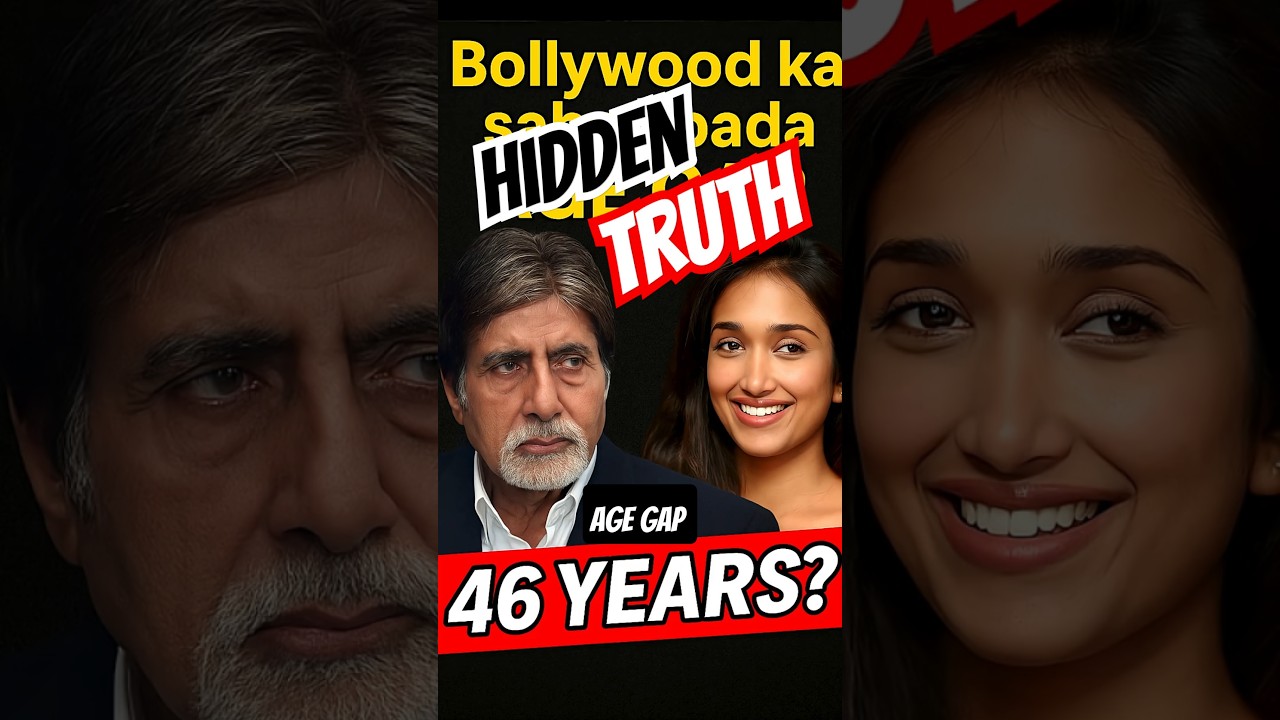Bollywood&rsquo;s Biggest Age Gap! 😱 | #Shorts