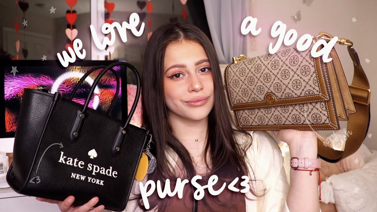 what's in my purse + purse collection w/ no chanel *kate spade, coach, and all that*