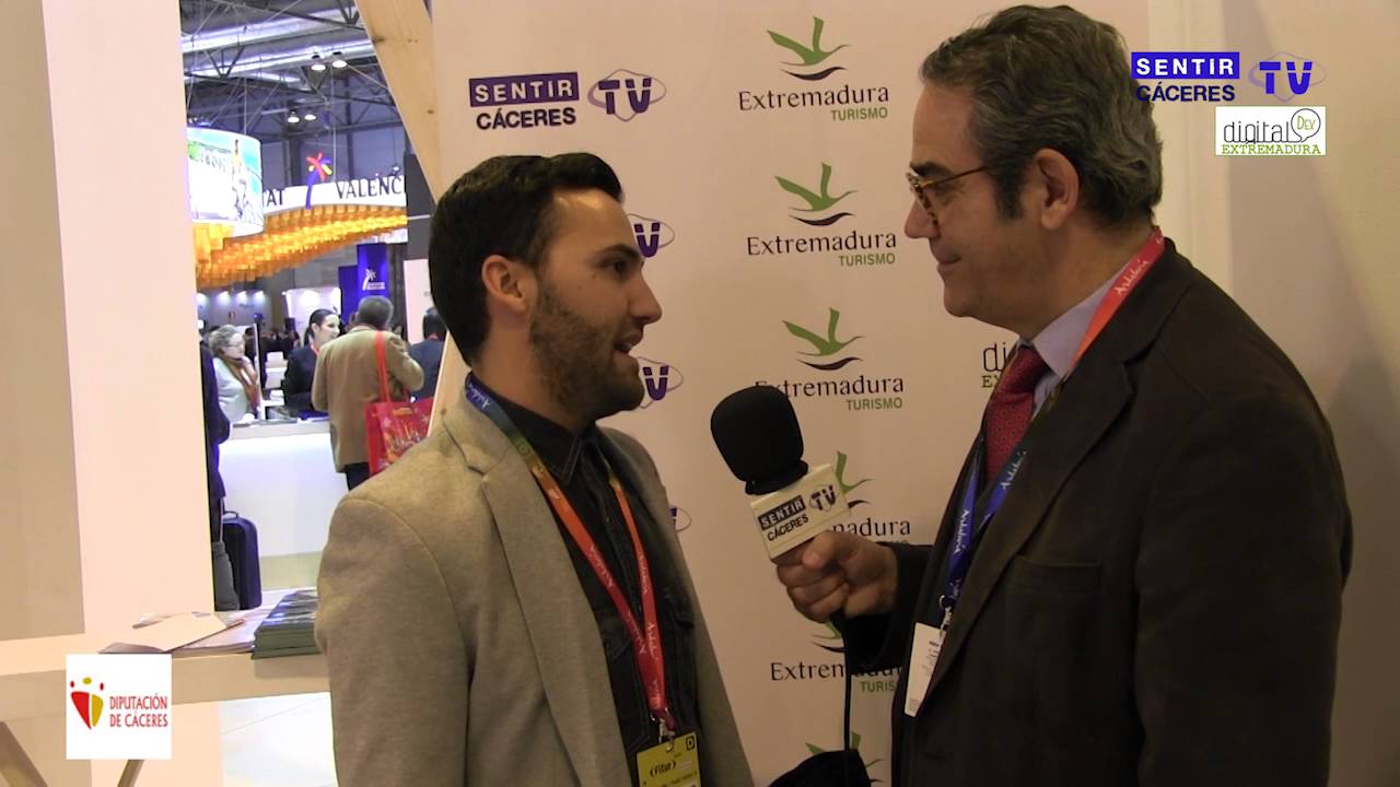 Jesus Custodio Bailaor en Directo desde el pabellon de extremadura en fitur 2016