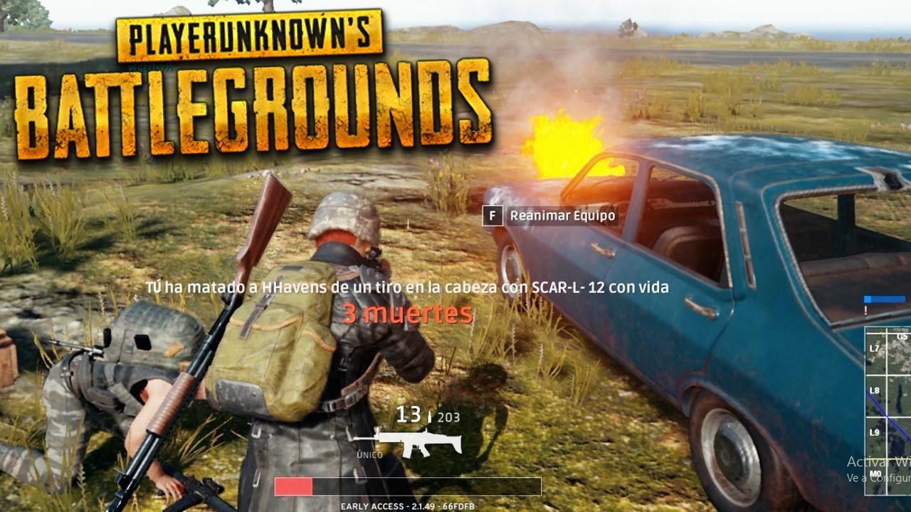 UN COCHE A PUNTO DE EXPLOTAR!! PLAYERUNKNOWN'S BATTLEGROUNDS