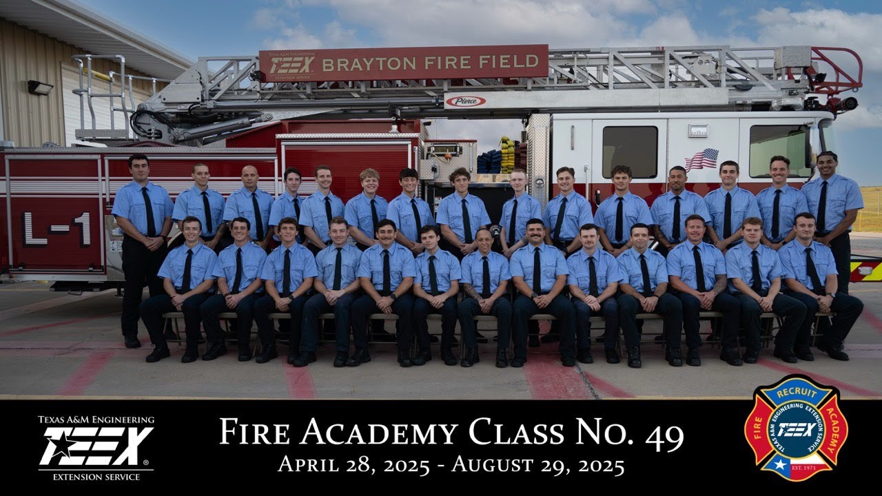 Fire Academy Class No. 49 Graduation