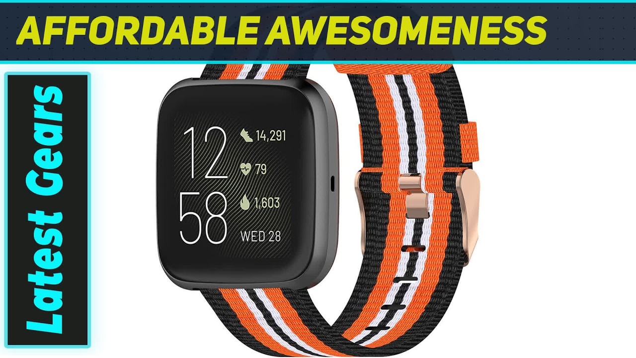 Best Fitbit Versa 2 Woven Nylon Band: Comfort & Style Upgrade!