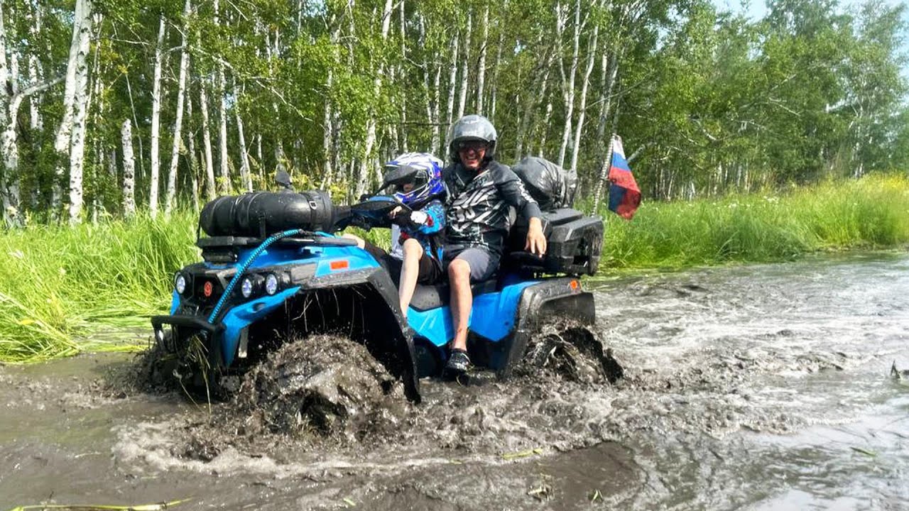 Выезд выходного дня. Kraft club, выезд на квадроциклах 