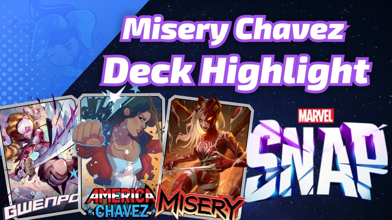 Misery America Chavez Hand Buff Stuff | Marvel SNAP Deck Highlight